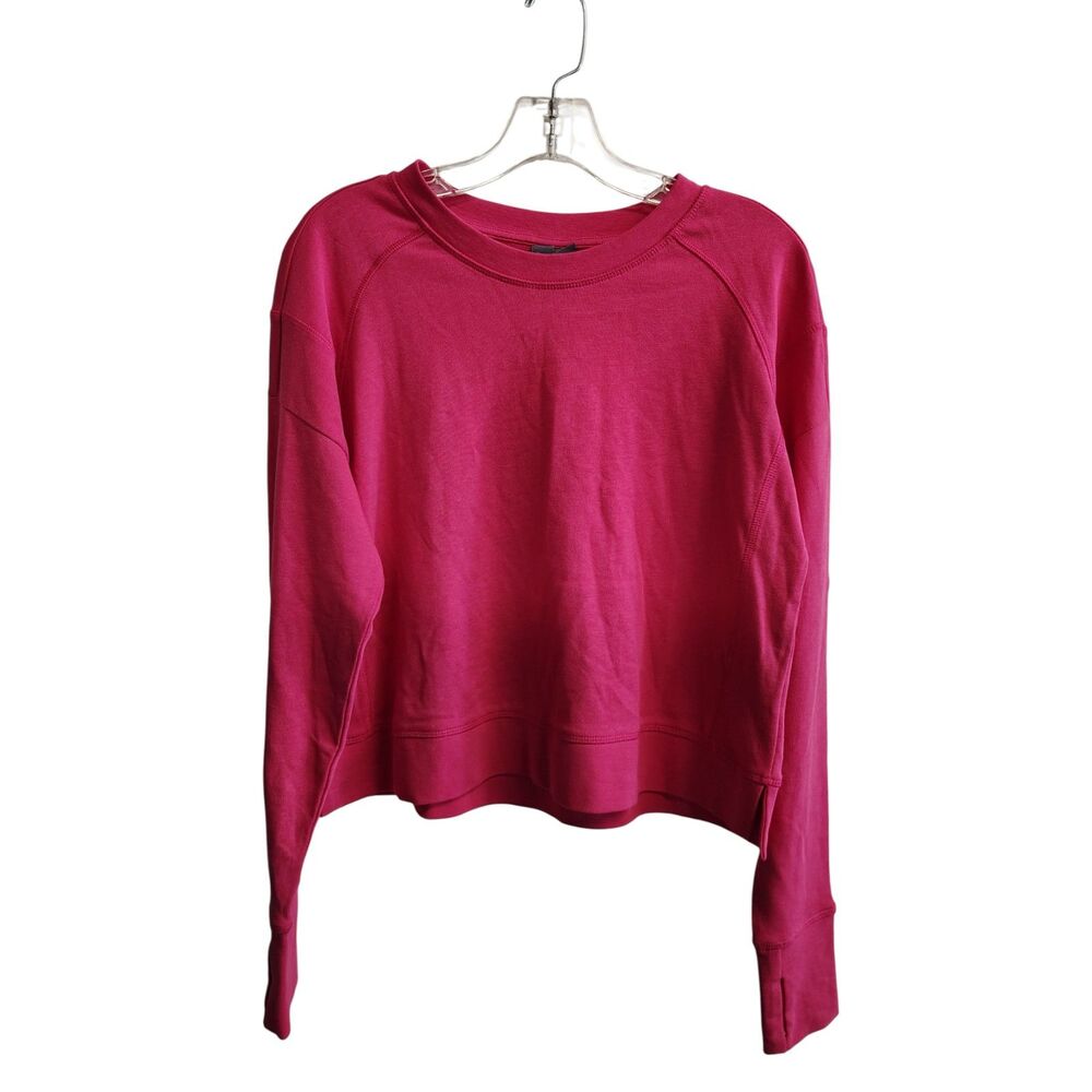 Sweaty Betty Size‎ 4 Women's Pink Long Sleeve Crewneck Sweater